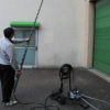 Nettoyage façade bâtiment Mono Sprayer