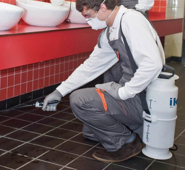 Nettoyage sanitaires pulvérisateur Ik 9l joints epdm