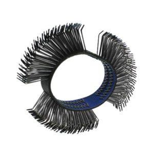 Curved stainless steel brush Pneumatic brushes