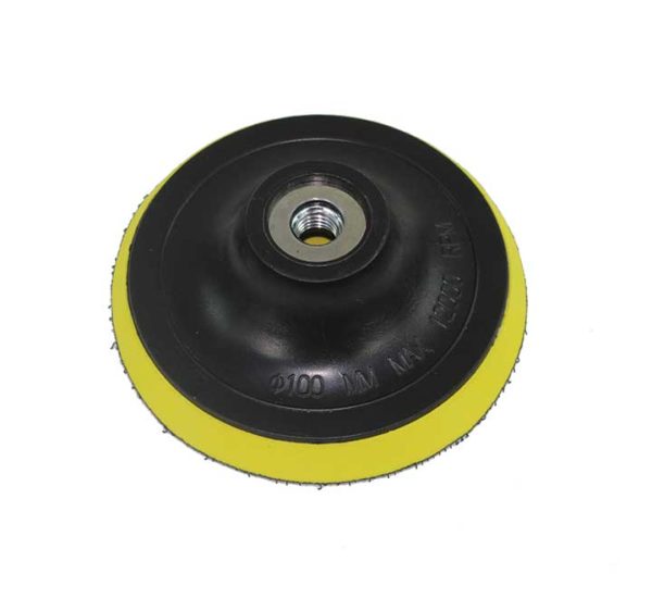 Plateau porte velcro diamètre 120 mm pour polisseuses circulaires