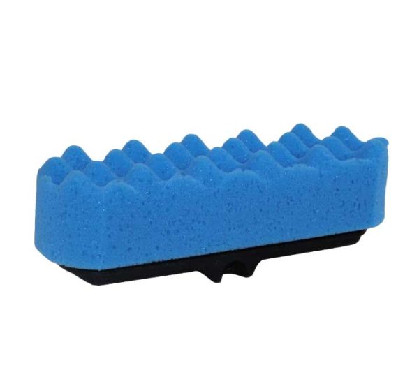 Brosse éponge, surface vague