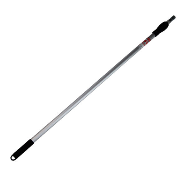 Telescopic aluminum handle 1.8m without water passage