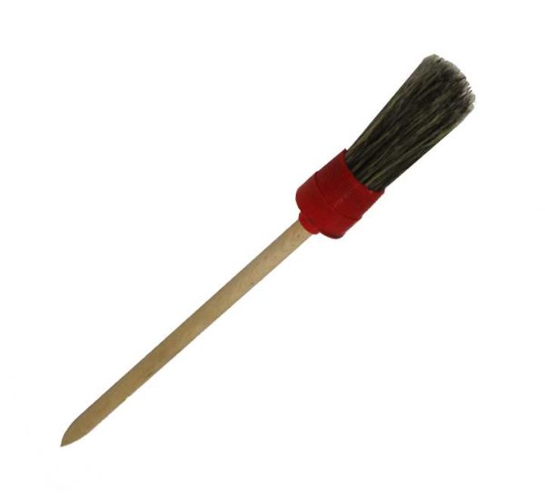 Cleaning brush, natural bristles